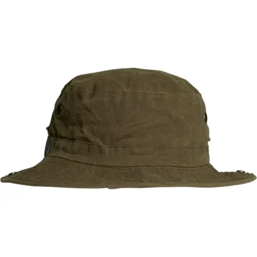 Heritage Washed Outdoor Hat Olive Front